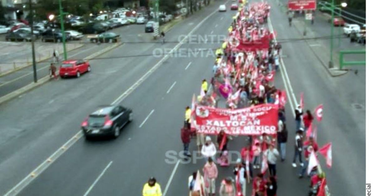 Alistan campesinos marchas rumbo a Zócalo