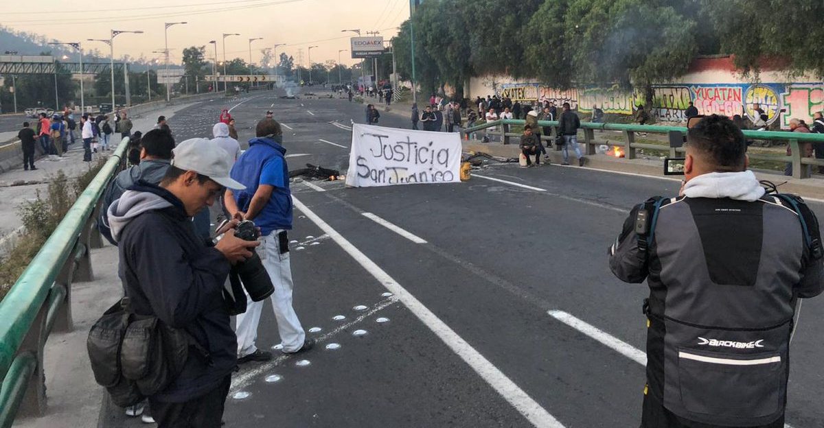 An arrest in the limits of CDMX causes to residents of the State of Mexico close the Mexico-Pachuca