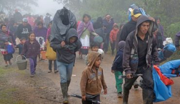 An entire community flees violence in Chiapas
