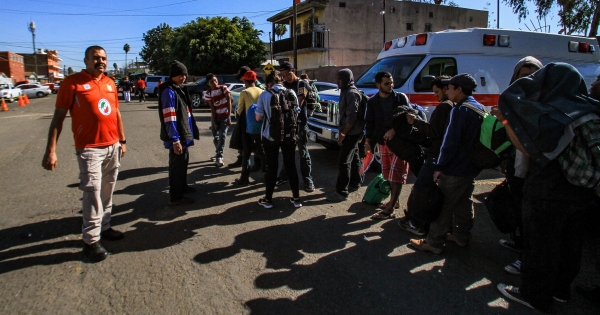 Caravana migrante: Casi 700 centroamericanos se registran para pedir empleo en México