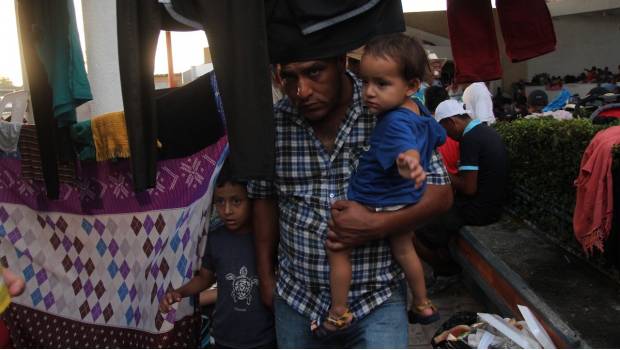 Central American migrants receive economic support from Mexican Government