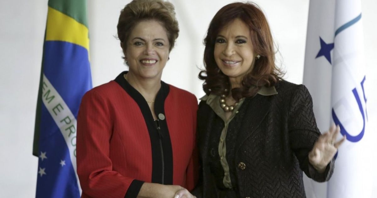 Cristina Kirchner and Dilma Rousseff today speak in the "counter-Summit" to the G20