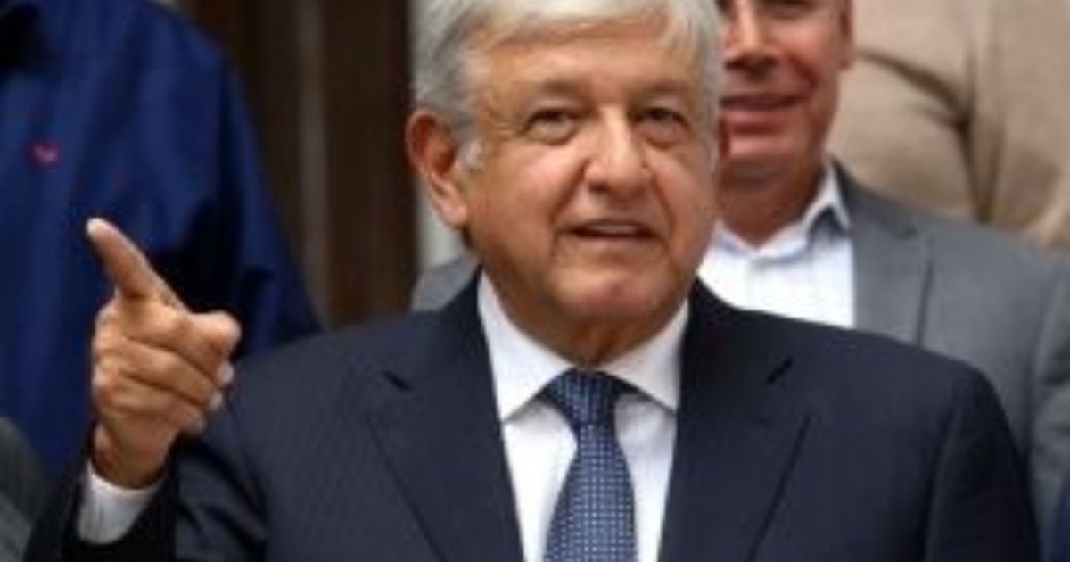 Dan "low blow" López Obrador with cover of Magazine