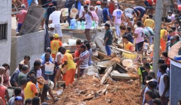 translated from Spanish: Dead and missing, one of the worst catastrophes in Brazil
