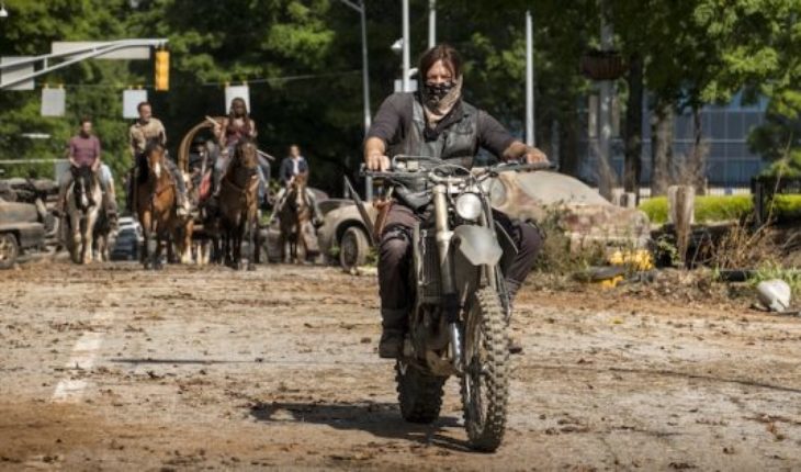 translated from Spanish: En febrero regresa “The Walking Dead” con la continuación de la la novena temporada