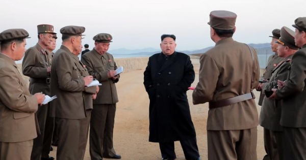 Kim Jong - an inspected development of weapon "last generation"