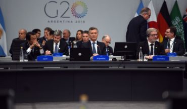 translated from Spanish: Macri quoted Mandela and asked to “end poverty” at the opening of the G20