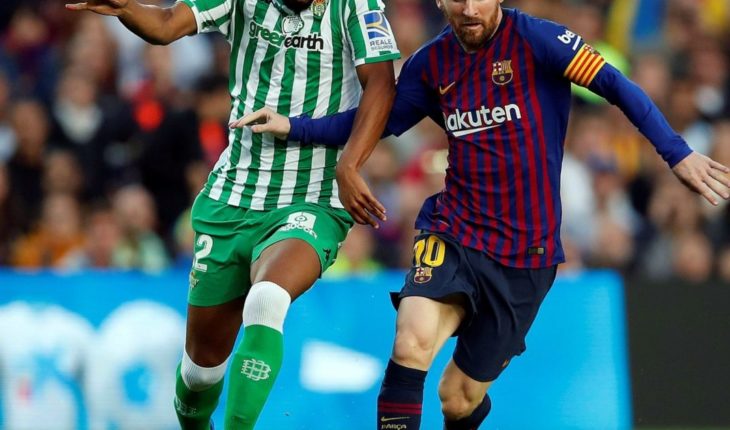 translated from Spanish: Messi returns and scoring 2, but Barcelona falls to Betis
