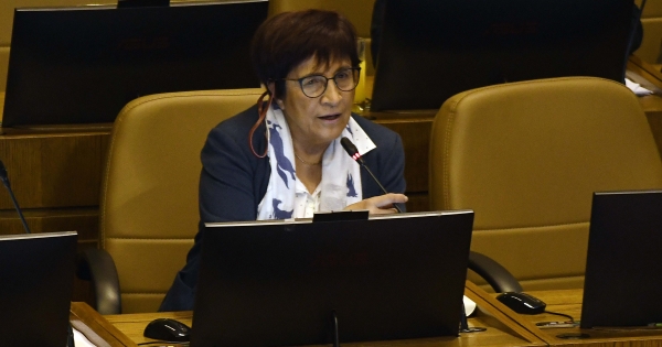 Mrs Hertz describes as 'scandalous' request for pardon of Álvaro Corbalán