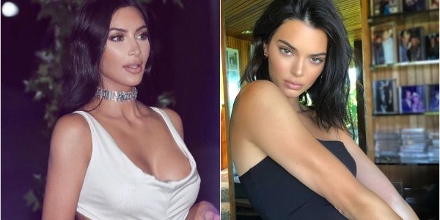 Original photo with which Kim Kardashian wanted a happy birthday to your sister Kendall Jenner