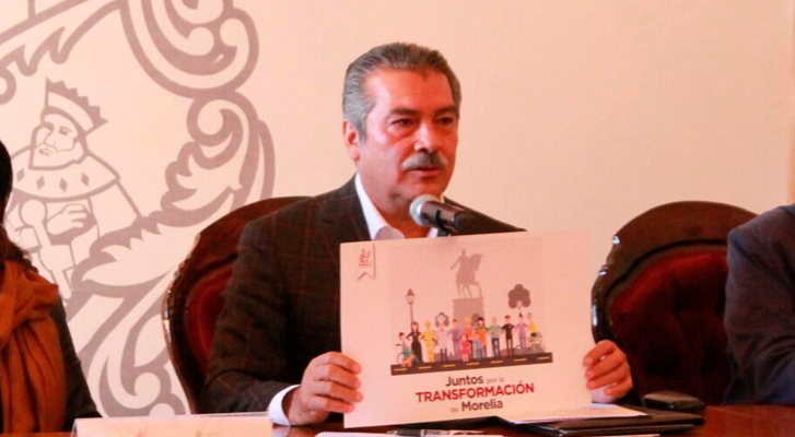 Sin mencionar inversión, Raúl Morón anuncia campaña "Juntos Transformamos Morelia"