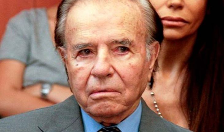 translated from Spanish: Son of ex-President Menem is discharged by brain tumor