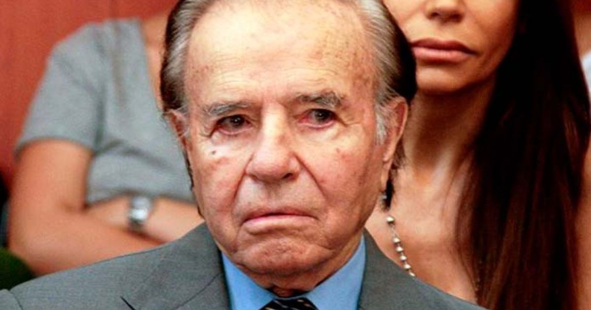 Son of ex-President Menem is discharged by brain tumor