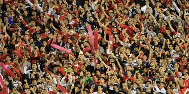 The desire of the fans of independent that leaves them out of the Copa Libertadores