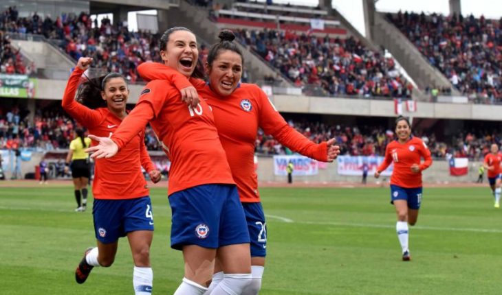 translated from Spanish: The ‘red’ female managed to triumph over Australia in the face of the world