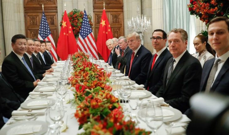Acuerdan China y EEUU no imponer aranceles en 2019