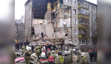 Al menos cuatro muertos y treinta y cinco desaparecidos por la explosión de un edificio en Rusia