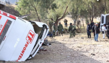 Cae autobús de puente en San Luis Potosí, reportan 7 muertos