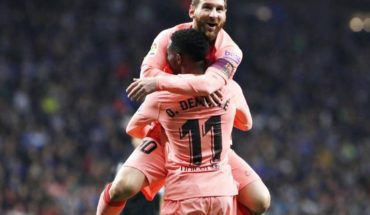Con dos golazos de Messi, Barcelona vapuleó al Espanyol en el clásico catalán