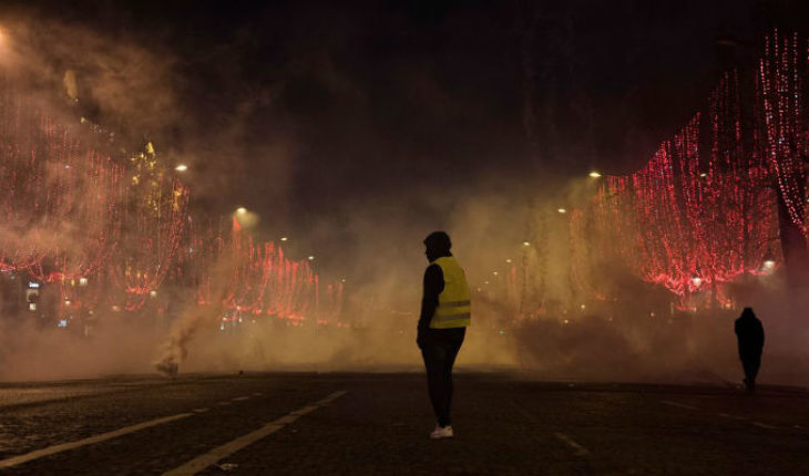 Decenas de detenidos en nueva protesta de los “Chalecos amarillos” en Francia