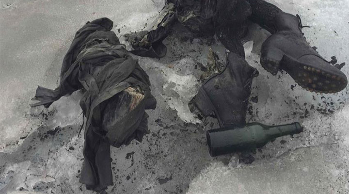 Derretimiento de glaciares deja al descubierto cadáveres congelados