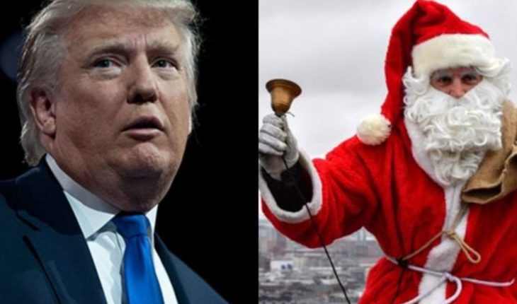 Donald Trump responde llamadas de niños que buscan a Santa Claus
