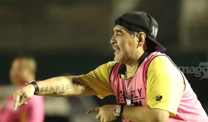 Dorados no pudo ser campeón y Maradona estalló a los insultos y golpes