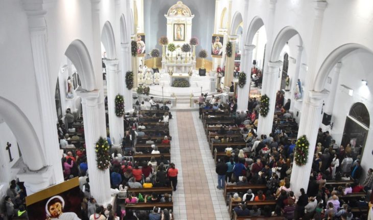 Fieles católicos celebran a la Morenita del Tepeyac