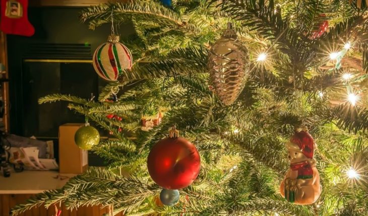 La forma adecuada de poner las luces al árbol de navidad