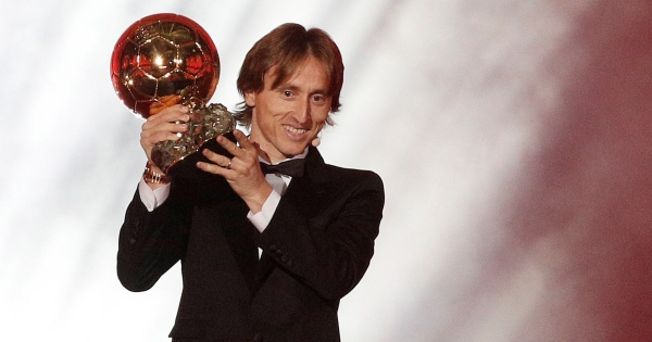 Luka Modric gana el Balón de Oro 2018 y pone fin a la era de Messi y CR7