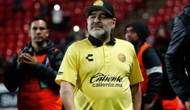 Maradona es sancionado con multa económica por actos violentos