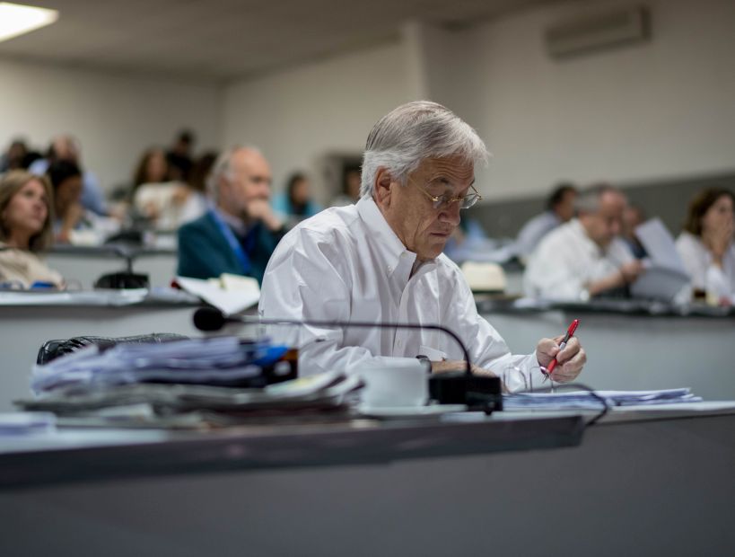 Piñera llama a la unidad a la oposición y dice que el 2019 intentará implementar "grandes modernizaciones y reformas"