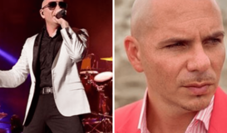 Pitbull deja sus huellas en el Teatro Chino de Hollywood