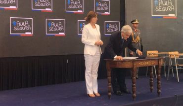 Presidente Piñera promulgó la Ley Aula Segura: “Primó la cordura”