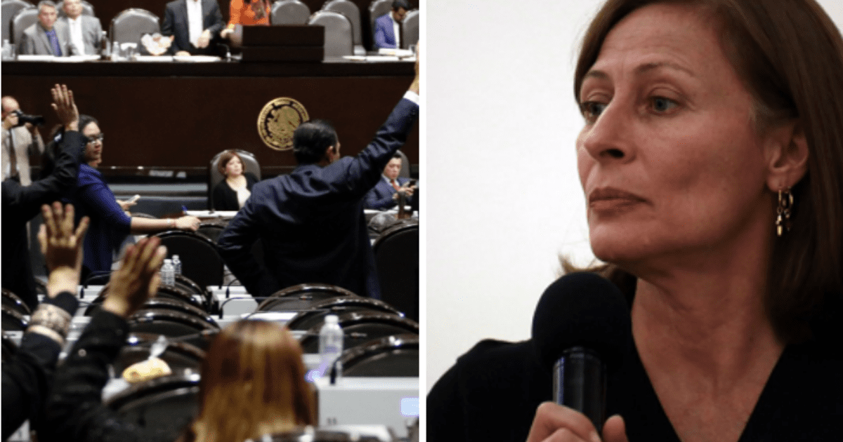 "SOS estamos secuestrados en el Congreso": Tatiana Clouthier
