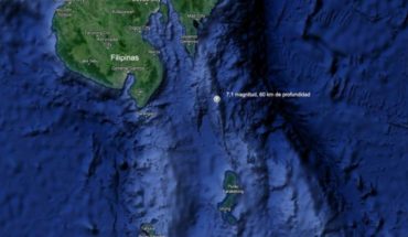 Terremoto de magnitud 6,9 sacude a Filipinas