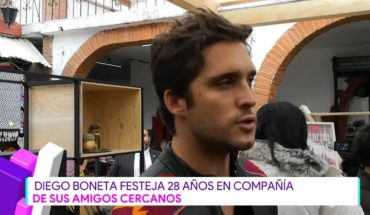 Video: Diego Boneta festeja sus 28 años | Vivalavi