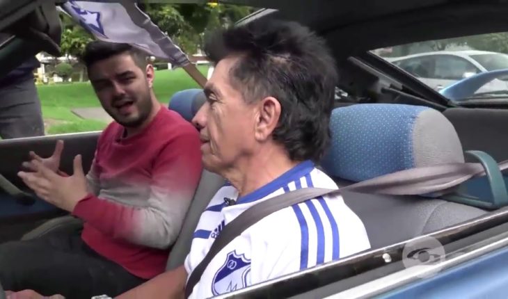 Video: Raúl Santi es tan fanático de Millonarios que transformó su carro en honor al equipo