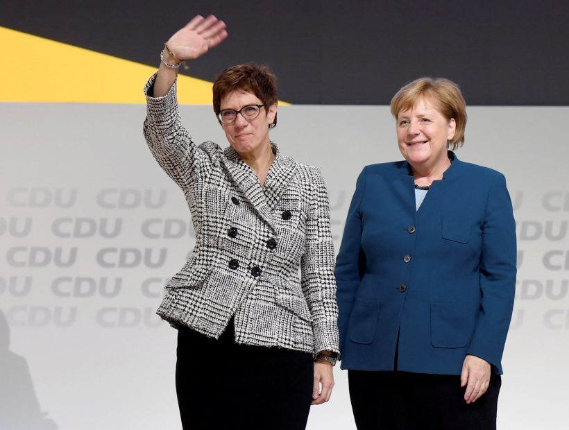 Annegret Kramp-Karrenbauer will succeed German Chancellor as the leader of his party