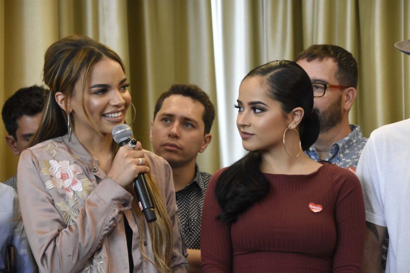 Becky G and Leslie Grace said that it was a "privilege" and an "honor" have been in the Telethon