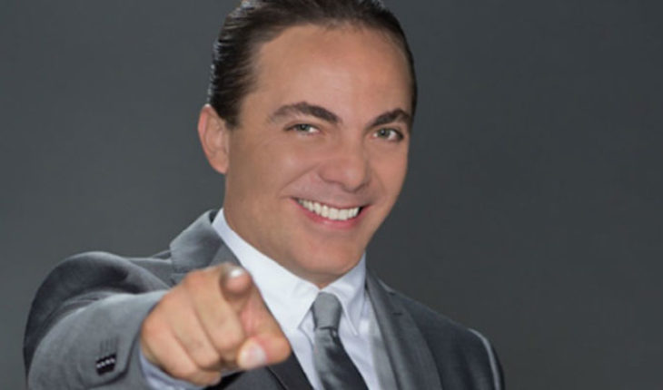 translated from Spanish: Cristian Castro likes to drink milk in bottle before bedtime