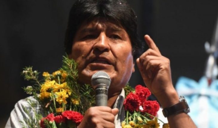translated from Spanish: Evo Morales: enables it the Electoral Court of Bolivia as a presidential candidate after having lost the referendum on re-election