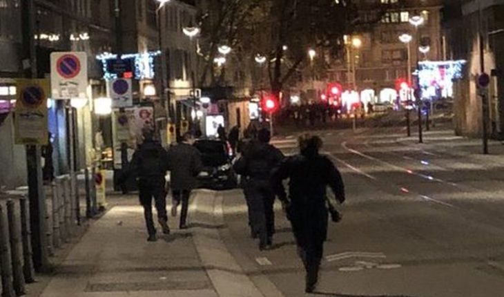 translated from Spanish: Four dead left shooting in Strasbourg