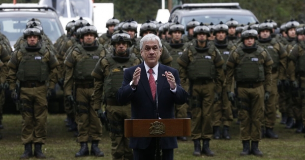 Government relents and President Piñera confirms withdrawal of command jungle of Araucanía