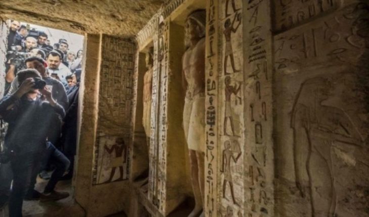 translated from Spanish: La tumba “única en su tipo” que fue descubierta en Egipto y que estuvo intacta por 4.400 años