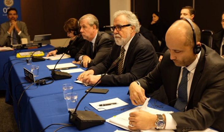 translated from Spanish: Mexico is suffering humanitarian crisis, recognizes Holm before IACHR