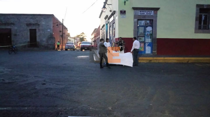 Mujer muere al ser atropellada en el Centro Histórico de Morelia