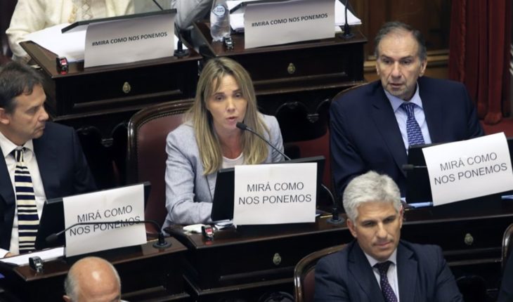 translated from Spanish: Politicians echoed the complaint of Thelma Fardín