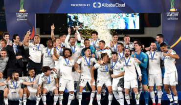 translated from Spanish: Real Madrid se corona como el máximo campeón del mundial de clubes
