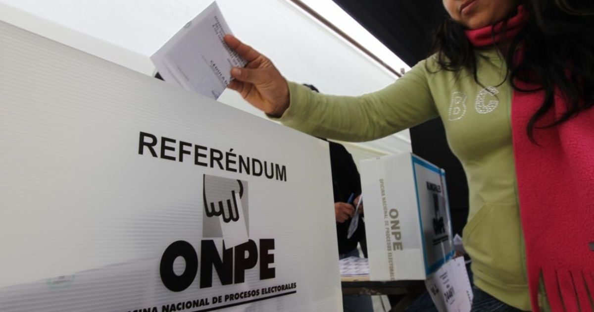 Referendum in Peru: what changes will take place in the Constitution?